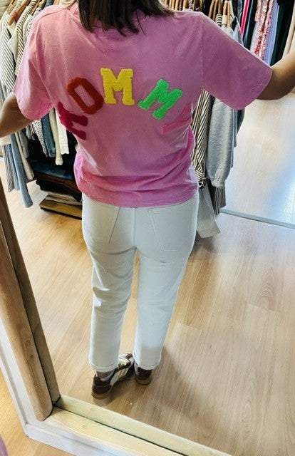 T-shirt rose "Mommy"