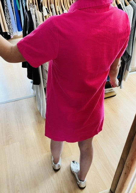 Robe fuchsia Océane