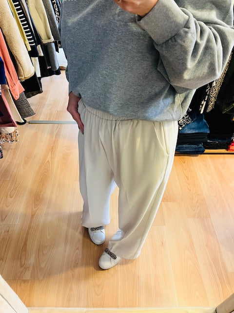 Pantalon écru Picasso Grace & Mila