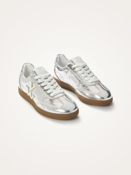 Baskets AURA Initials argent