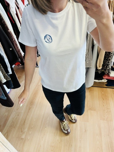T- shirt "La Dolce Vita" blanc
