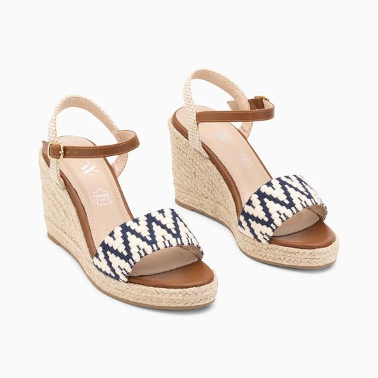 Sandales compensées Malvina