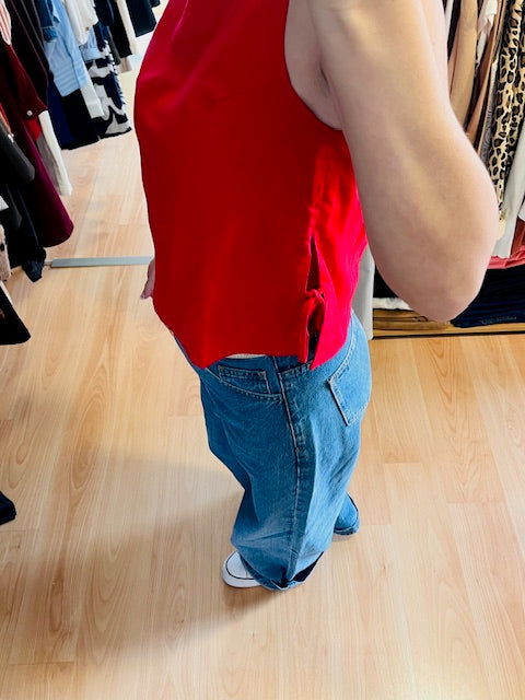 Top rouge Wesca