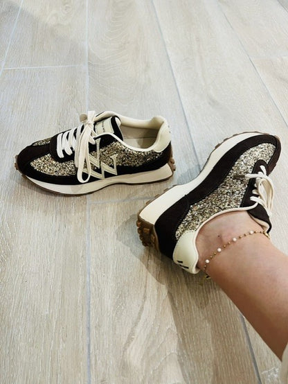 Baskets FLOW Initials marron