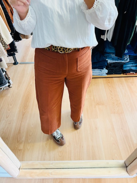 Pantalon camel Sole