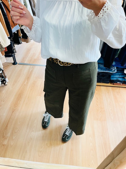 Pantalon vert forêt Sole