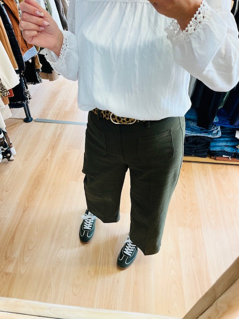 Pantalon vert forêt Sole