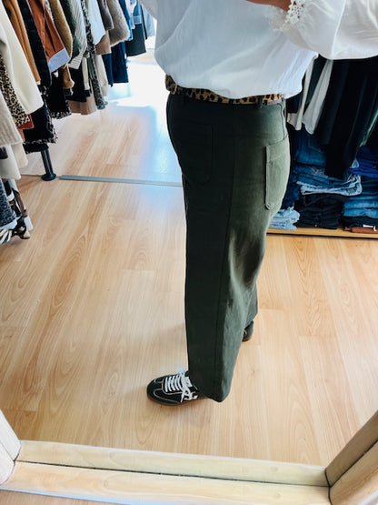Pantalon vert forêt Sole