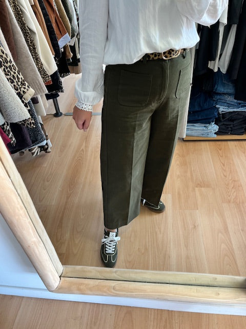 Pantalon vert forêt Sole
