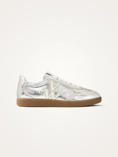 Baskets AURA Initials argent