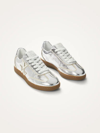 Baskets AURA Initials argent