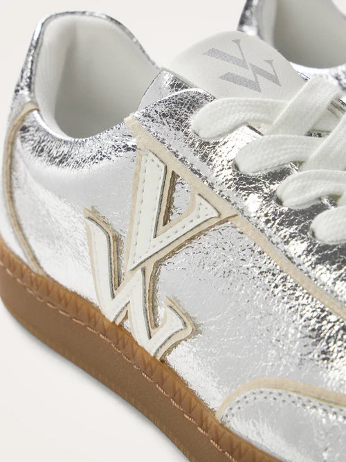 Baskets AURA Initials argent