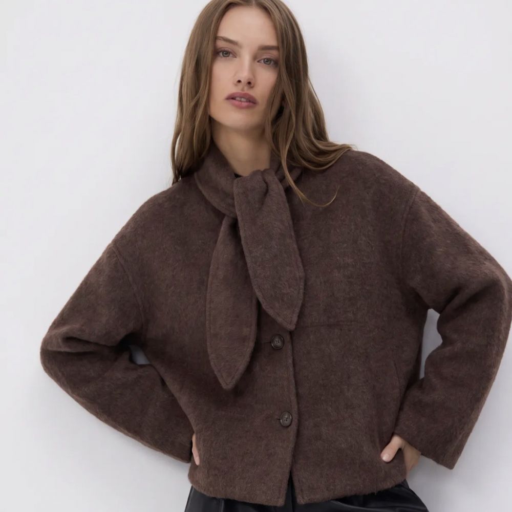 Veste marron Apolline