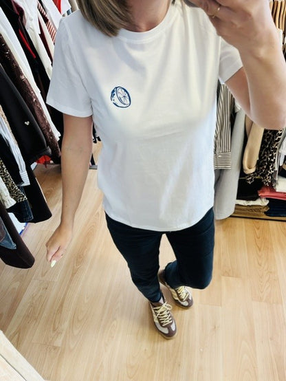 T- shirt "La Dolce Vita" blanc