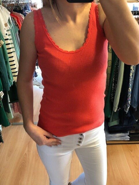 Top Jessy corail