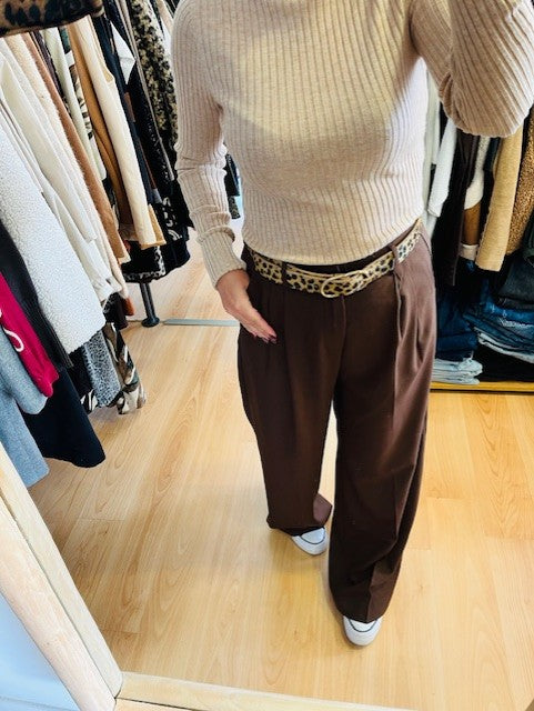 Pantalon chocolat Tatum