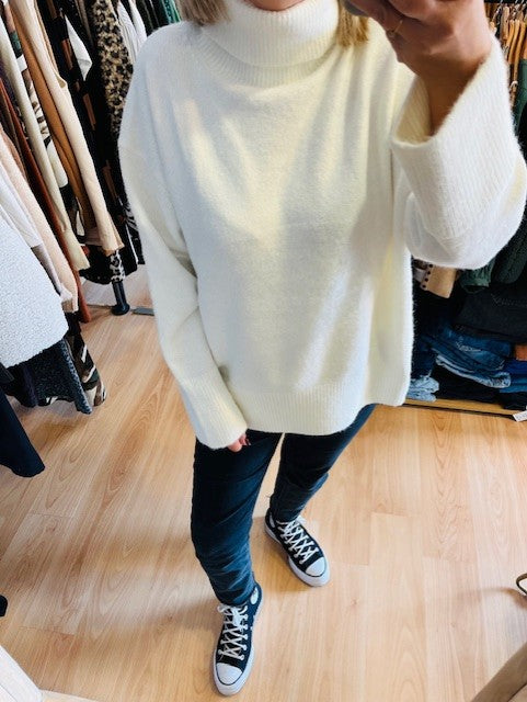 Pull oversize ivoire Taxi