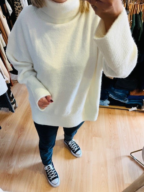 Pull oversize ivoire Taxi