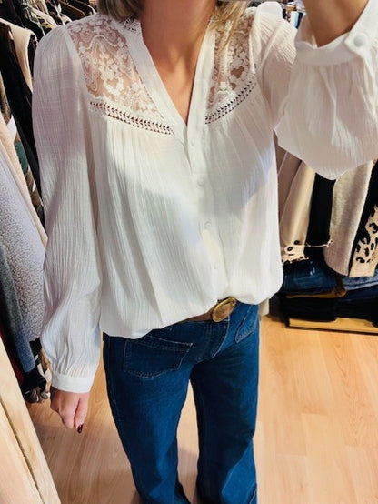 Blouse blanche Meryl