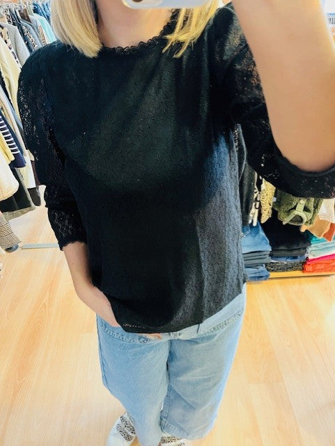 Blouse noire Phedre Grace & Mila